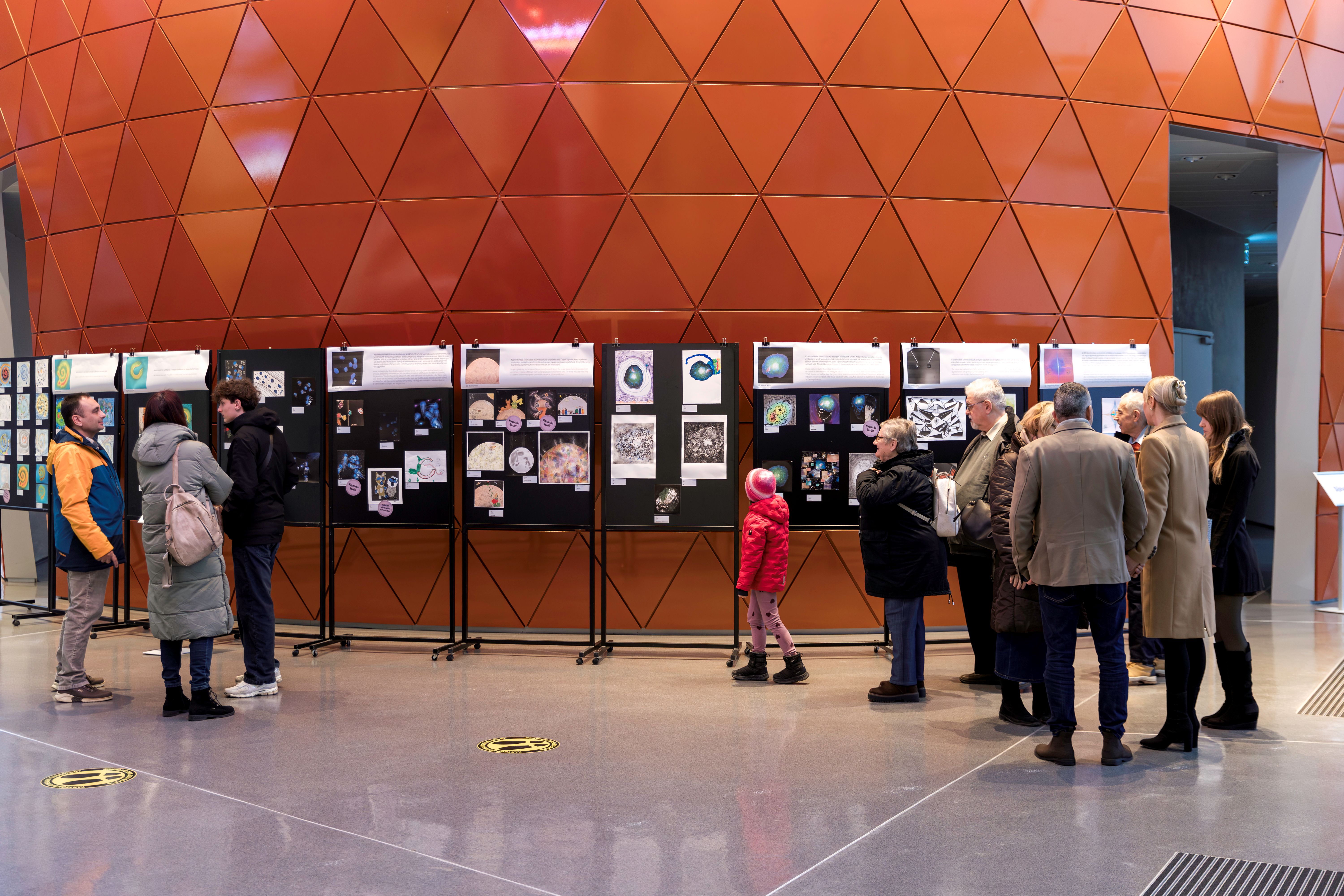 We welcomed the winners of our Art in Science competition