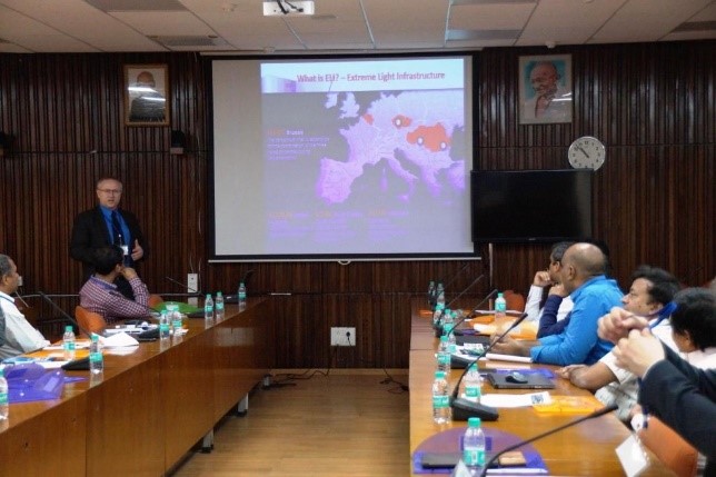 ELI-ALPS workshop in India