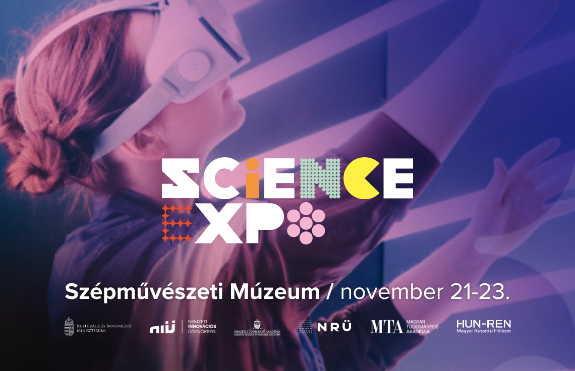 Kutatóintézetünk is ott lesz a Science Expo 2024-en!